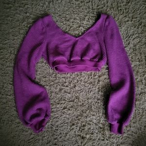 Fashion Nova Cropped Sweater